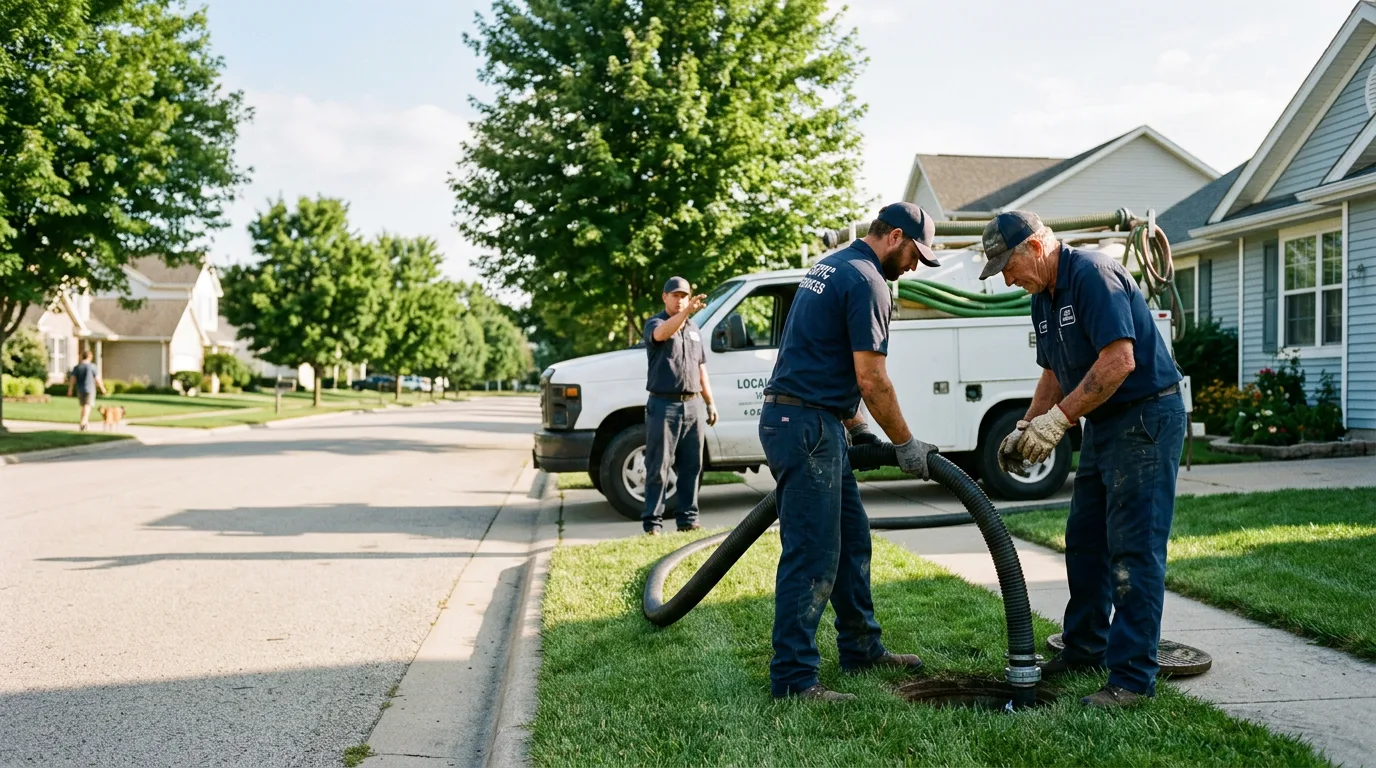 Emergency Septic Service in Muscatine, IA